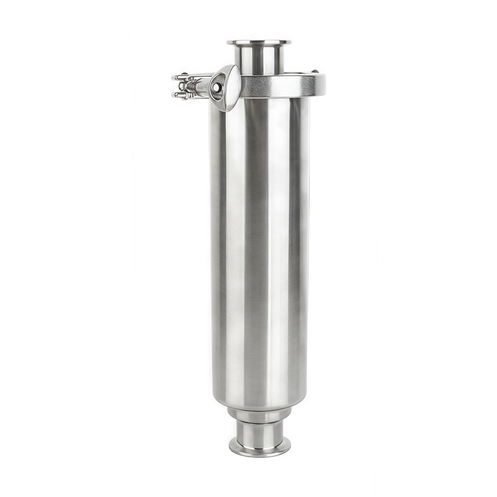 Inline Sanitary Strainer with Clamp Ends