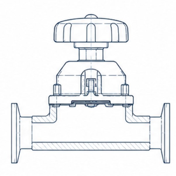 Straight Through / Full Bore structure diagram