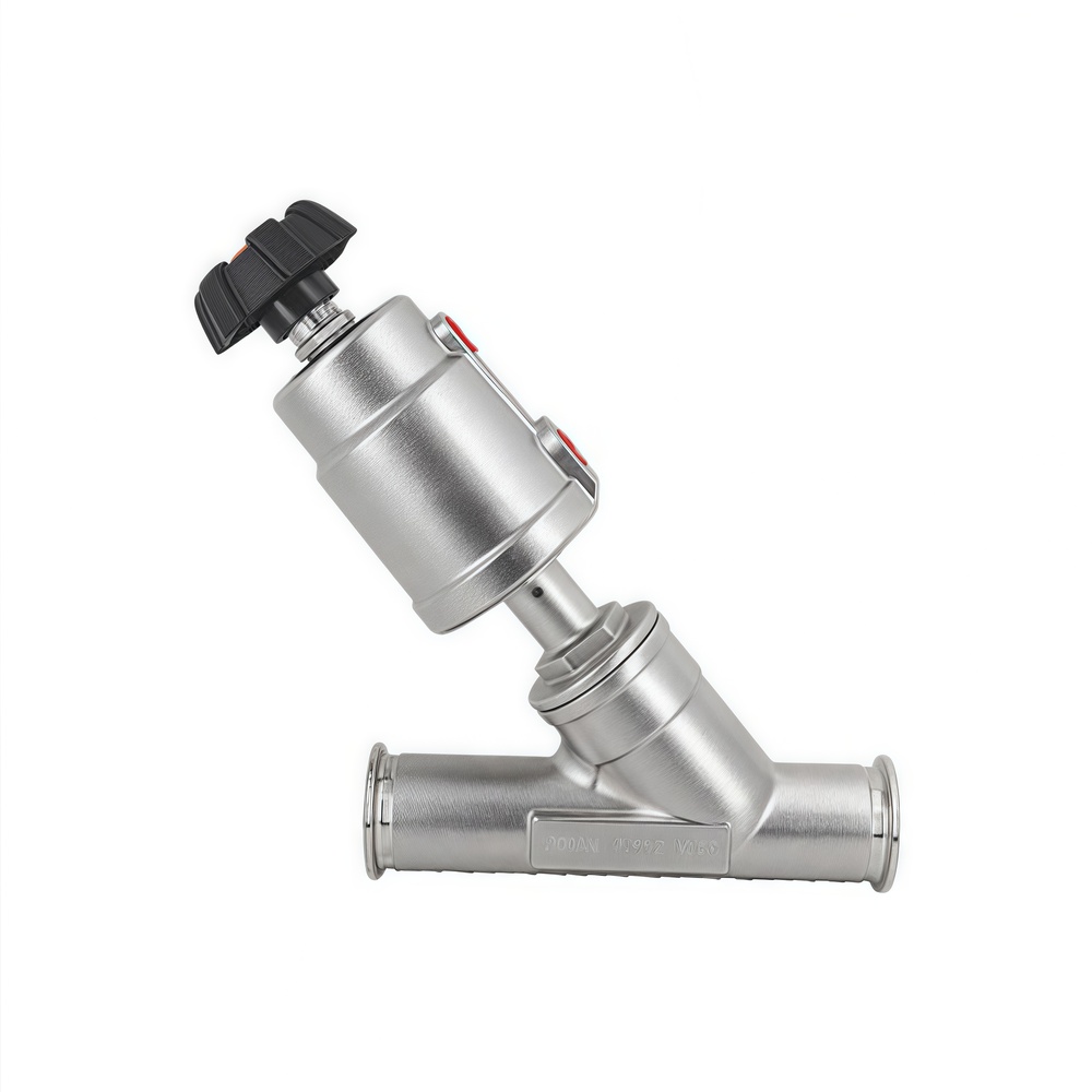 Manual Stroke Limiter for Angle Seat Valve