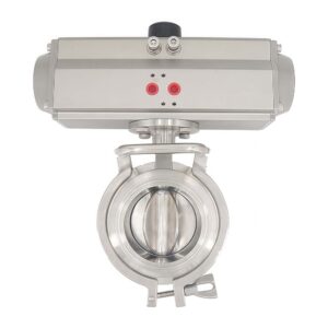 Pneumatic Butterfly Valve for Powder Handling
