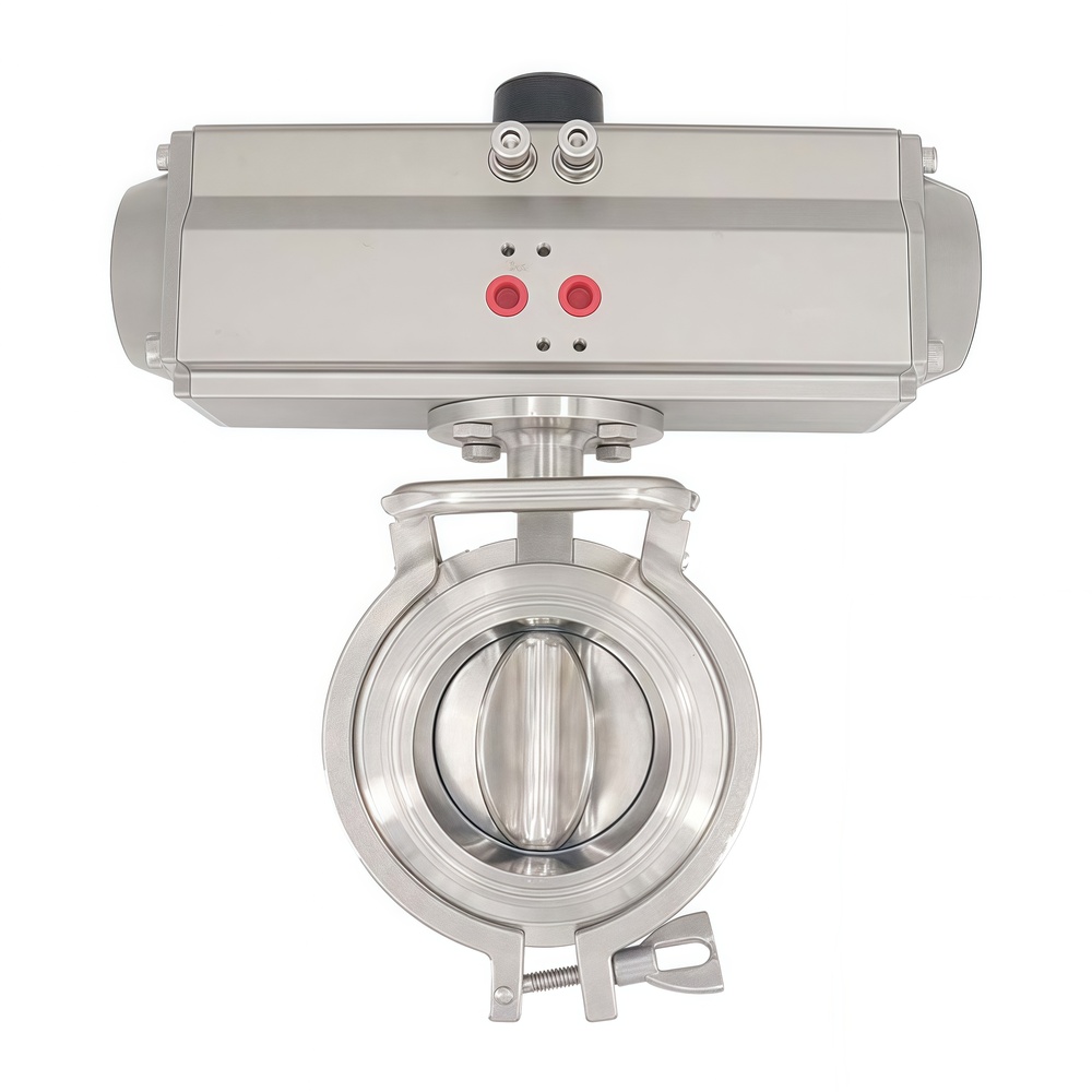 Pneumatic Butterfly Valve for Powder Handling