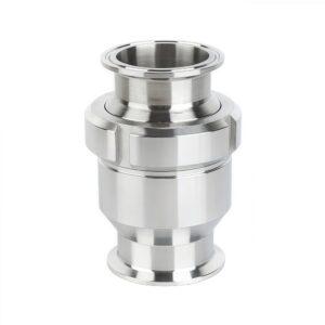 Sanitary Check Valve with Union and Weld Ends