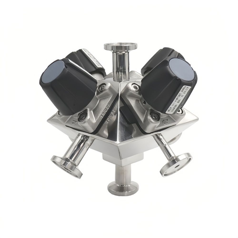 Sanitary Diaphragm Valve Compact Multi-Port Type