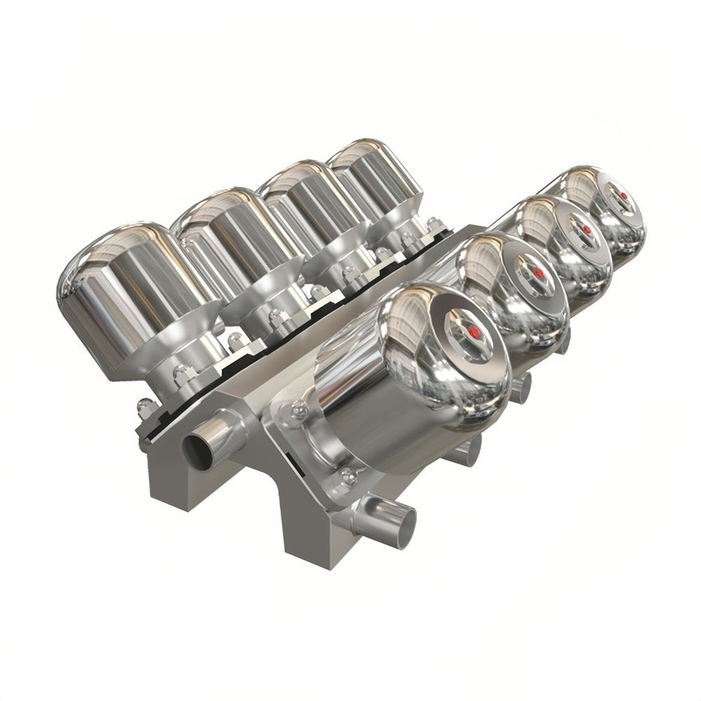 Sanitary Diaphragm Valve Custom Multi-Port Type