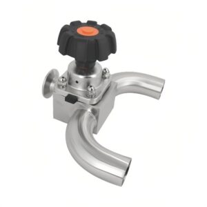 Sanitary Diaphragm Valve Forged U-Type 3-Way