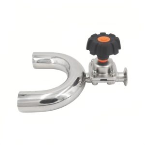Sanitary Diaphragm Valve U-Type 3-Way Type B