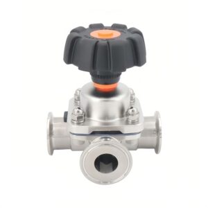 Sanitary Manual Diaphragm Valve 3-Way