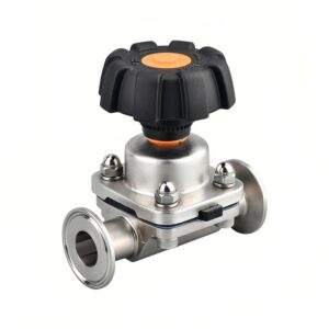 Sanitary Manual Diaphragm Valve with Clamp Ends