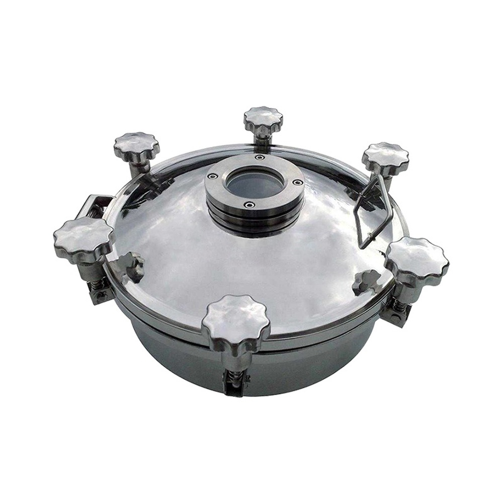 Sanitary Manway with Sight Glass