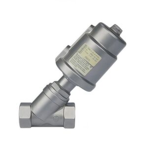 Sanitary Pneumatic Angle Seat Valve with Stainless Steel Body