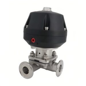 Sanitary Pneumatic Diaphragm Valve 3-Way Type B