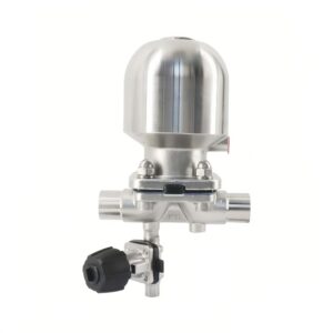 Sanitary Pneumatic Diaphragm Valve with Sampling Port