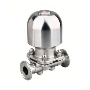 Sanitary Pneumatic Diaphragm Valve with Stainless Steel Actuator