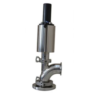Sanitary Pneumatic Tank Bottom Valve with Elbow Body