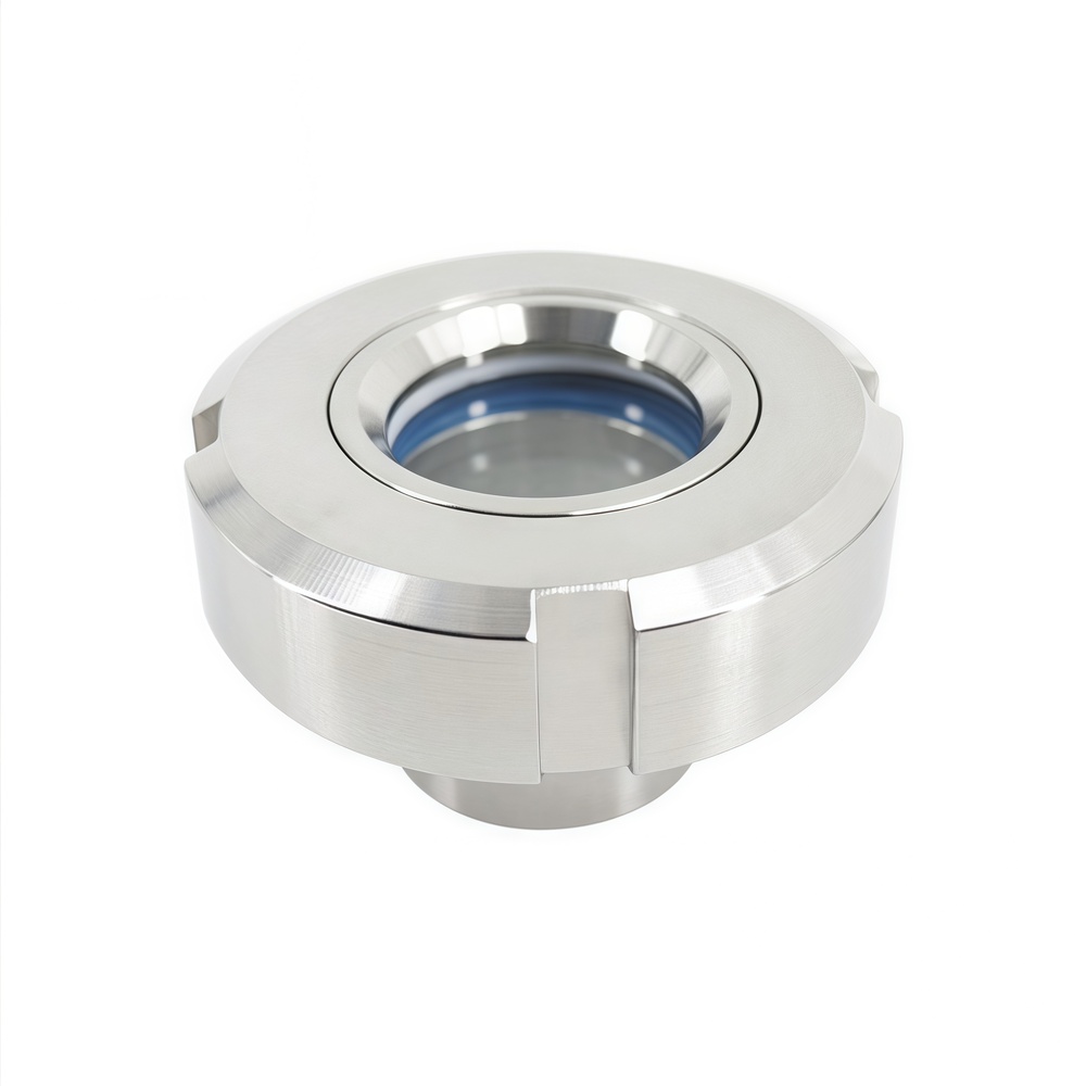 Sanitary Sight Glass with Union Ends
