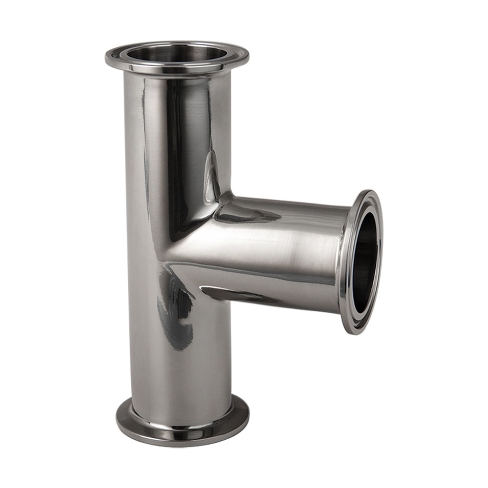 Sanitary Tee with Clamp Ends