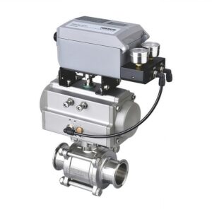 Three-Piece Smart Modulating Sanitary Ball Valve