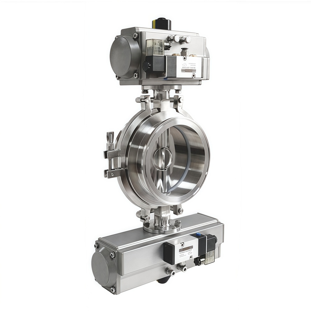 Twin-Rotor Sanitary Metering Valve