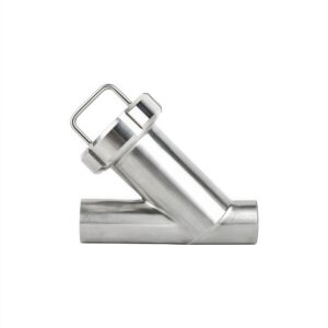 Y-Type Sanitary Strainer with Weld Ends