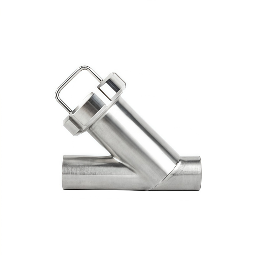 Y-Type Sanitary Strainer with Weld Ends